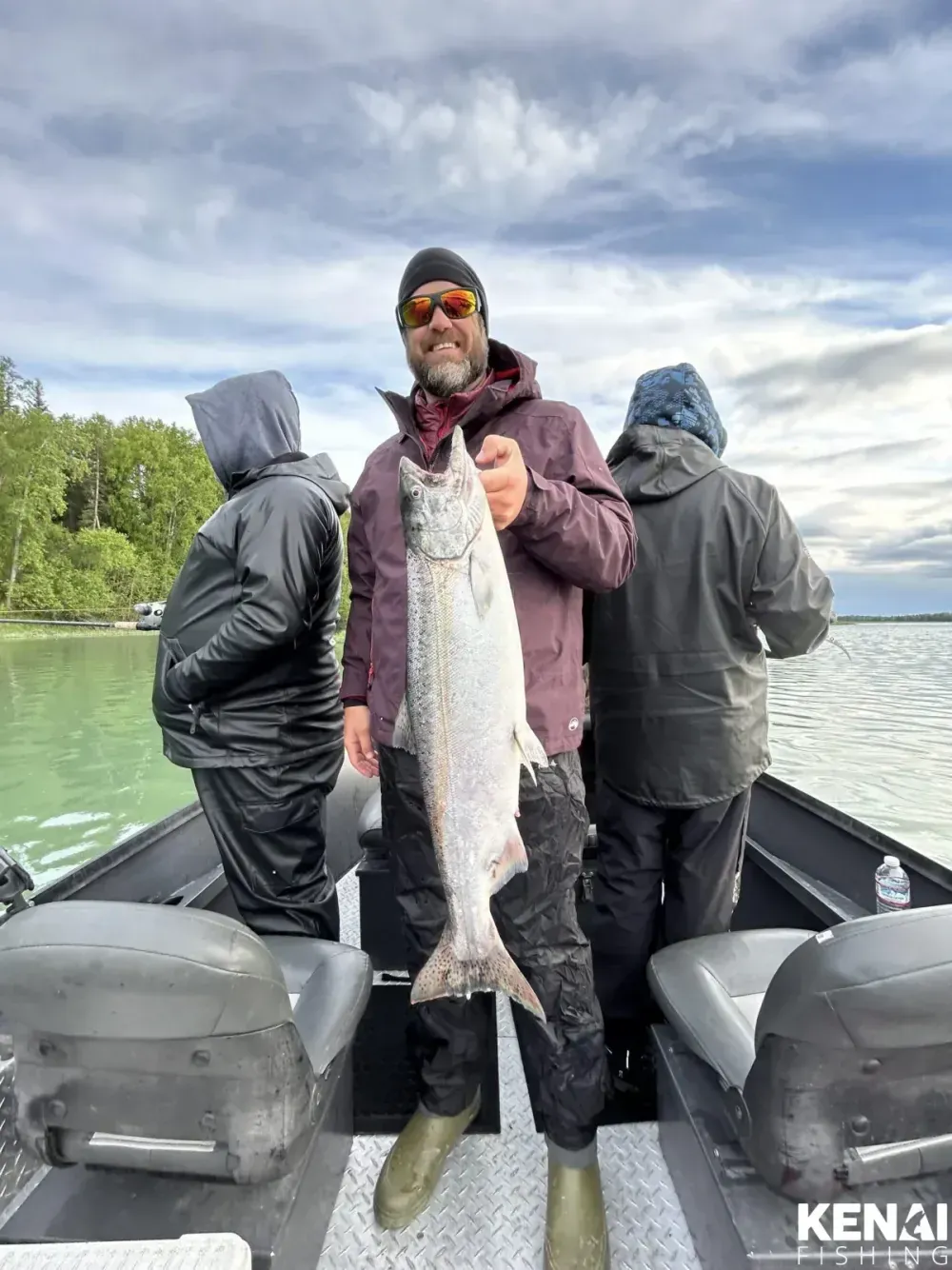 Trophy king salmon assessment photo